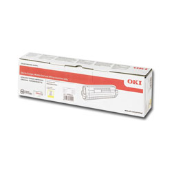 Oki 47095701 - Cartouche de toner jaune d'origine