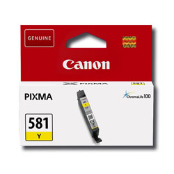 Canon CLI581Y- Cartouche d'encre jaune Canon CLI581Y