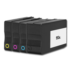 HP 953XL - Pack de 4 cartouches d'encre compatibles HP 953XL