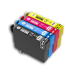 Epson 503XL - Pack 4 cartouches d'encres compatibles