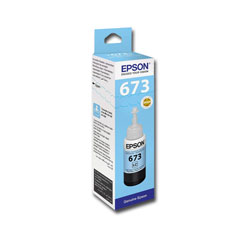 Epson T6735 - Recharge d'encre cyan clair originale