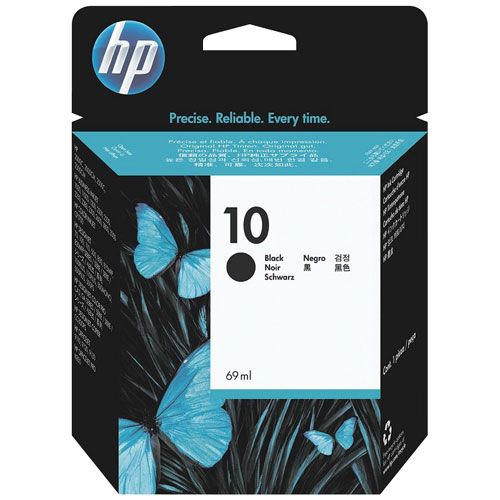 HP C4844A - Cartouche d'encre noire d'origine HP n°10