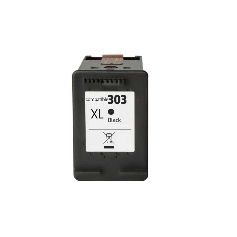 HP T6N04AE - Cartouche d'encre noire compatible HP 303XL