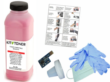 OKI 46471102 - Kit de recharge toner compatible magenta