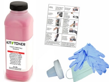 Canon 3018C006 - Kit de recharge toner compatible magenta