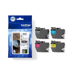 Brother LC422 - Pack Cartouches d'encre Brother LC422