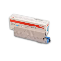 Oki 46490607 - Cartouche de toner cyan d'origine