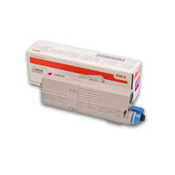 Oki 46490606 - Cartouche de toner magenta d'origine