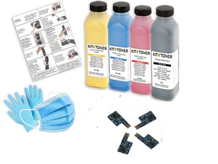 HP 507A - Pack de 4 recharges toner compatibles 4 couleurs