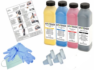 Canon 3020C006,3019C006,3018C006,3017C006 - Pack de 4 recharges toner compatibles 4 couleurs