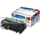 Samsung CLTP4072C - Pack de 4 toners d'origine 4 couleurs