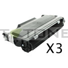 Brother TN2000 - Pack de 3 cartouches de toner compatibles