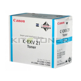 Canon 0453B002 - Cartouche toner d'origine cyan CEXV21