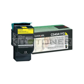 Lexmark 0C540A1YG - Cartouche toner jaune d'origine