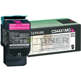 Lexmark 0C544X1MG - Cartouche toner magenta d'origine xxl