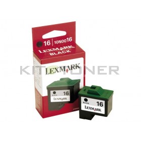 Lexmark 10N0016E - Cartouche d'encre noire origine n°16