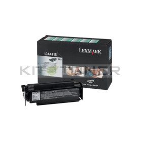 Lexmark 12A4715 - Cartouche de toner noir de marque