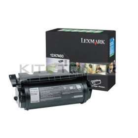 Lexmark 12A7460 - Cartouche de toner noir original