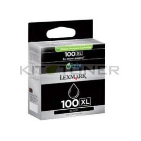 Lexmark 14N1068E - Cartouche d'encre noire originale 100XL