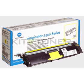 Konica 1710589005 - Toner d'origine jaune