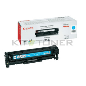 Canon 2661B002 - Cartouche toner d'origine cyan 718