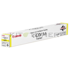 Canon 3785B002 - Cartouche toner d'origine jaune CEXV34