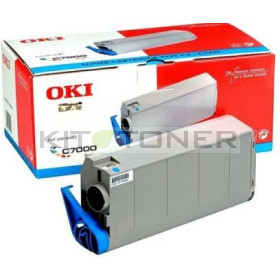 Oki 41963007 - Cartouche de toner cyan d'origine