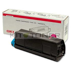 Oki 42127406 - Cartouche de toner magenta d'origine