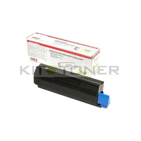 Oki 42127454 - Cartouche de toner jaune d'origine