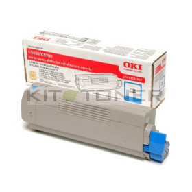 Oki 43381907 - Cartouche toner d'origine Cyan