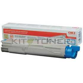 Oki 43459371 - Cartouche de toner cyan d'origine