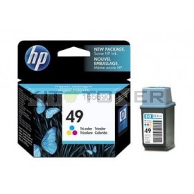HP 51649A - Cartouche d'encre couleur de marque 49