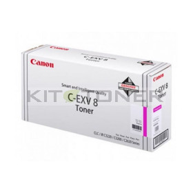 Canon 7627A002 - Cartouche toner d'origine magenta CEXV8