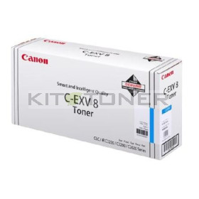 Canon 7628A002 - Cartouche toner d'origine cyan CEXV8