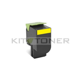 Lexmark 80C2SY0 - Toner jaune de marque