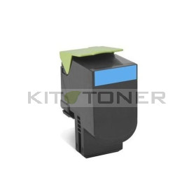 Lexmark 80C2XC0 - Toner cyan d'origine