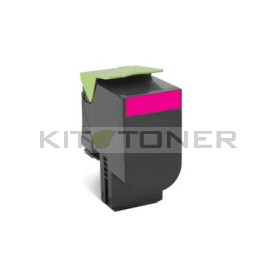 Lexmark 80C2XM0 - Toner magenta d'origine