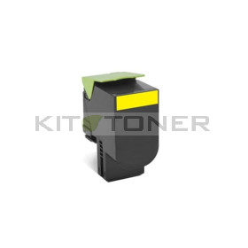 Lexmark 80C2XY0 - Toner jaune d'origine