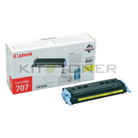 Canon 9421A004 - Cartouche toner d'origine jaune 707