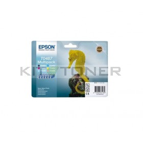 Epson C13T048740 - Pack 6 cartouches d'encre Epson T0487