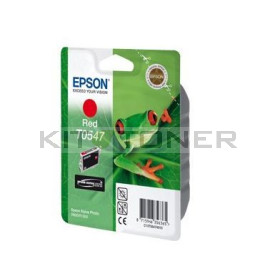 Epson C13T05474010 - Cartouche d'encre rouge originale T0547