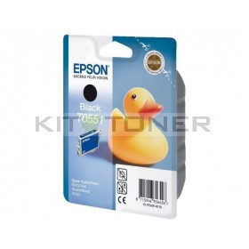 Epson C13T05514010 - Cartouche d'encre noire originale T0551