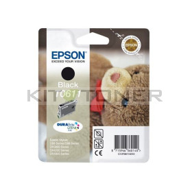 Epson C13T06114010 - Cartouche d'encre Epson Durabrite noire T0611