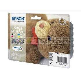 Epson C13T06154010 - Pack 4 cartouches d'encre Epson T0615