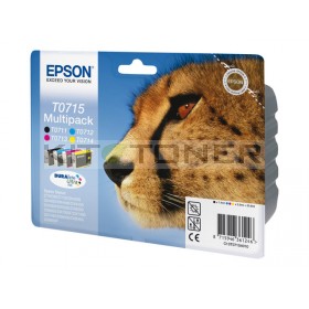 Epson C13T07154011 - Pack de 4 cartouches encre Epson T0715