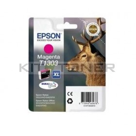 Epson C13T13034010 - Cartouche d'encre Durabrite magenta XL T1303