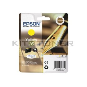 Epson C13T16244010 - Cartouche d'encre jaune d'origine T1624