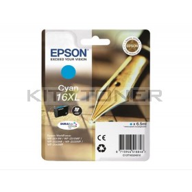 Epson C13T16324010 - Cartouche d'encre cyan d'origine T1632