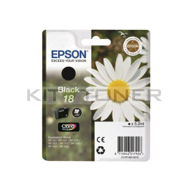 Epson C13T18014010 - Cartouche d'encre noire de marque T1801