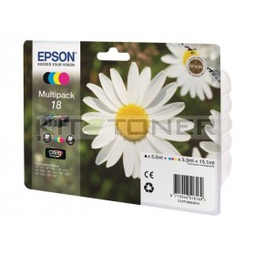 Epson C13T18064010 - Pack de 4 cartouches encre Epson T1806
